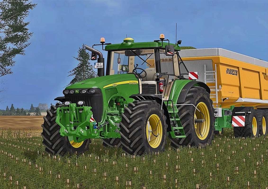 LS17,Traktoren,John Deere,8000,John Deere 8020 Serie