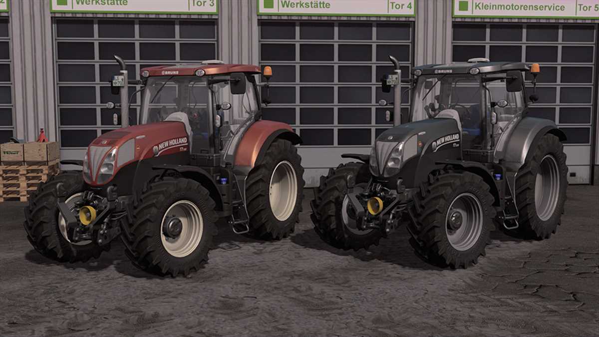 LS17,Traktoren,New Holland,,New Holland T7 Tier4a