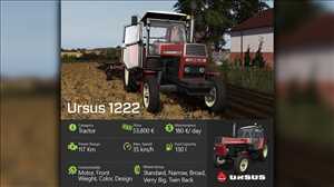 landwirtschafts farming simulator ls fs 17 ls17 fs17 2017 ls2017 fs2017 mods free download farm sim Ursus 1222 1.0.0