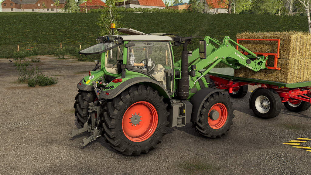 LS19,Anbaugeräte,Frontlader,,Ballenspieß Pack