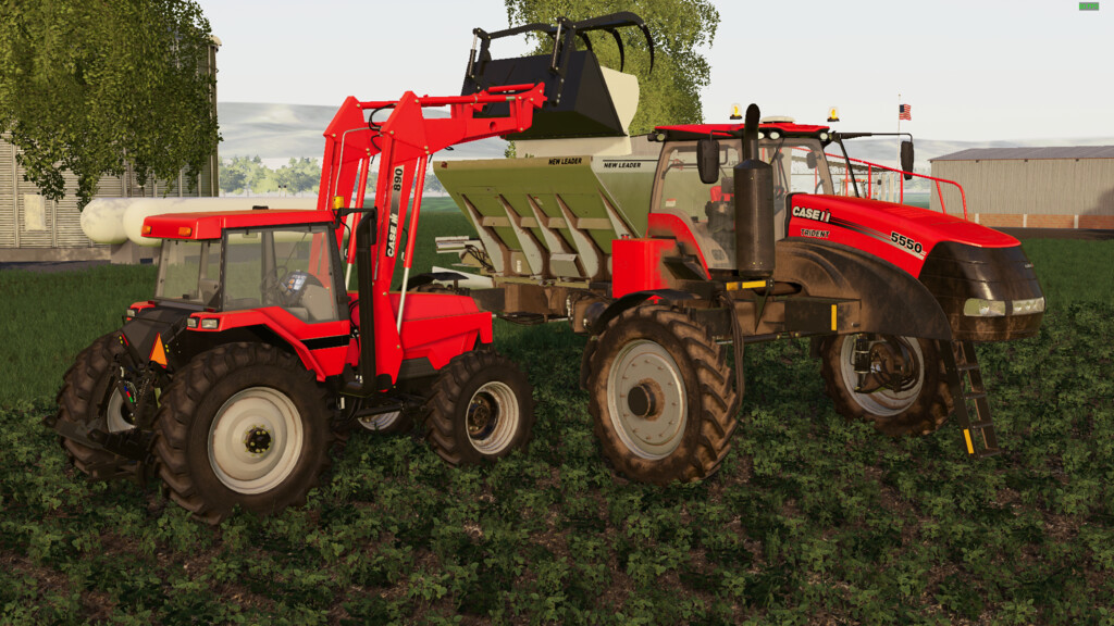 LS19,Anbaugeräte,Frontlader,,Case IH 890 Lader