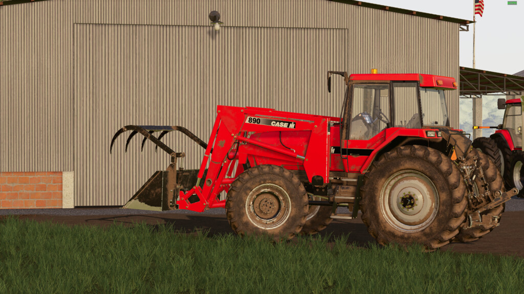 LS19,Anbaugeräte,Frontlader,,Case IH 890 Lader