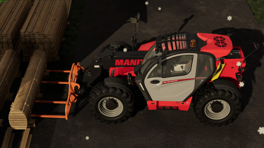 LS19,Anbaugeräte,Frontlader,,DMI MetalworX Double Palletvork