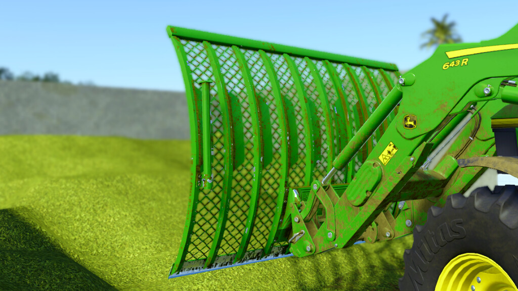 LS19,Anbaugeräte,Frontlader,,Lizard Silage Adjustment