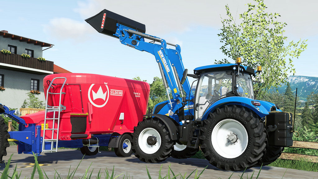 LS19,Anbaugeräte,Frontlader,,NewHolland 700 TL Series