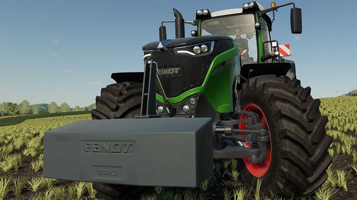 LS19,Anbaugeräte,Gewichte,,Fendt Weight Pack