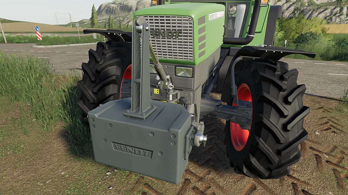 LS19,Anbaugeräte,Gewichte,,Fendt Weight Pack