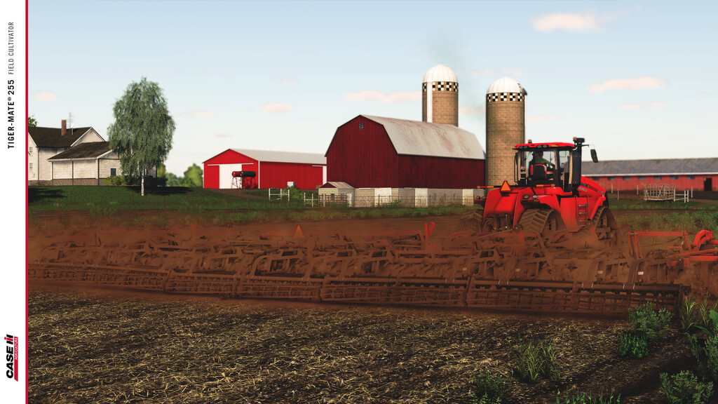 LS19,Anbaugeräte,Grubber & Eggen,,Case IH Tiger-Mate 255 Field Cultivator