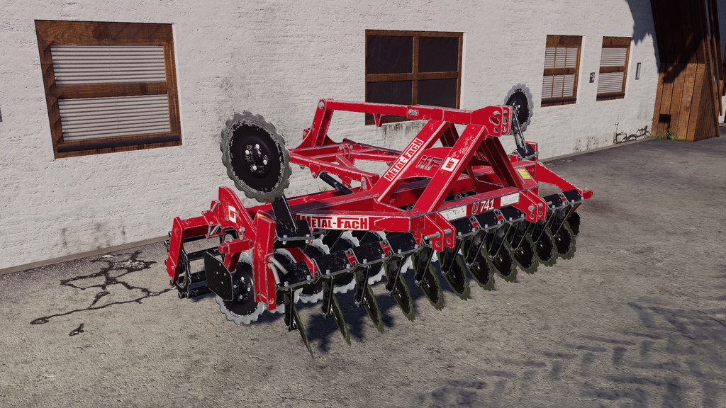 LS19,Anbaugeräte,Grubber & Eggen,,Metalfach U741/1 Pack