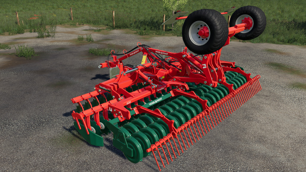 LS19,Anbaugeräte,Grubber & Eggen,,Vogel und Noot Terra Disc 600