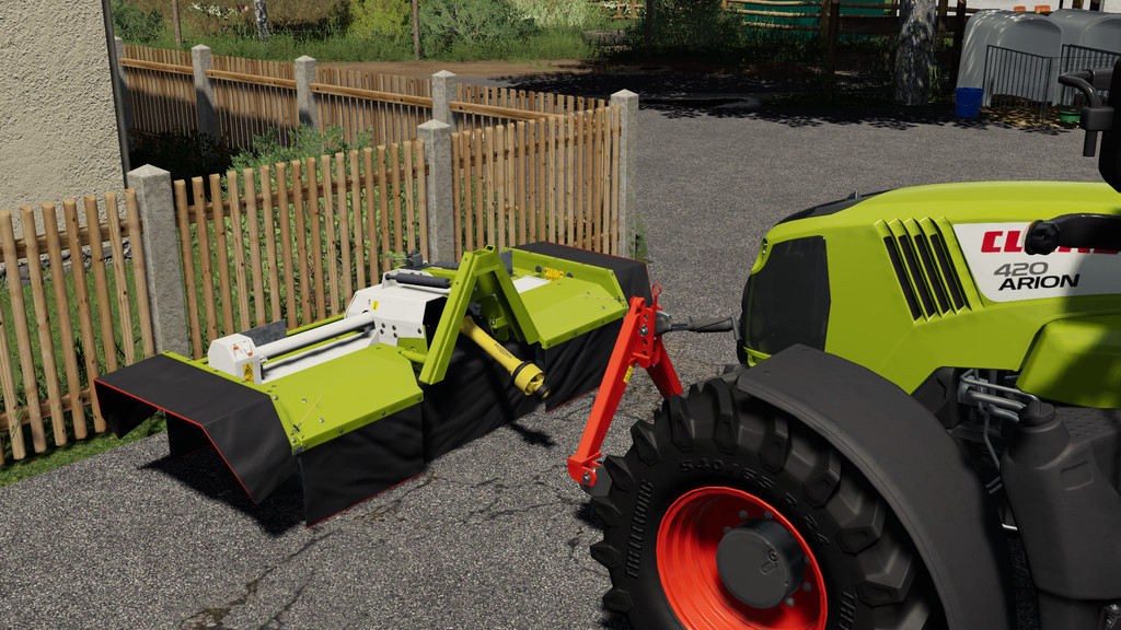 LS19,Anbaugeräte,Mähwerke,,Claas Corto 290 FN