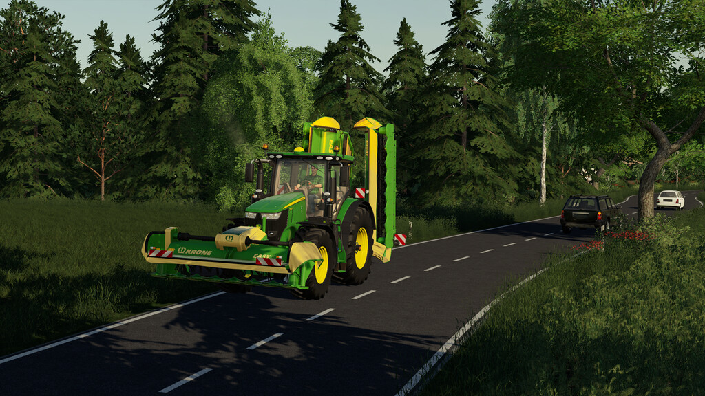 LS19,Anbaugeräte,Mähwerke,,Krone EasyCut Pack