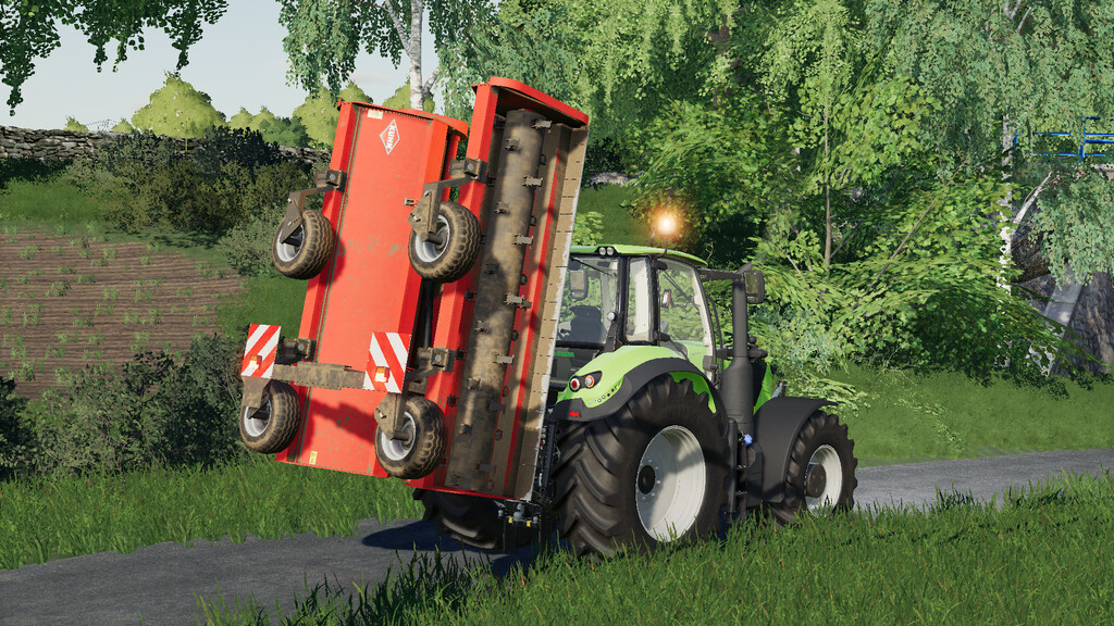 LS19,Anbaugeräte,Mähwerke,,Kuhn RM 610 R