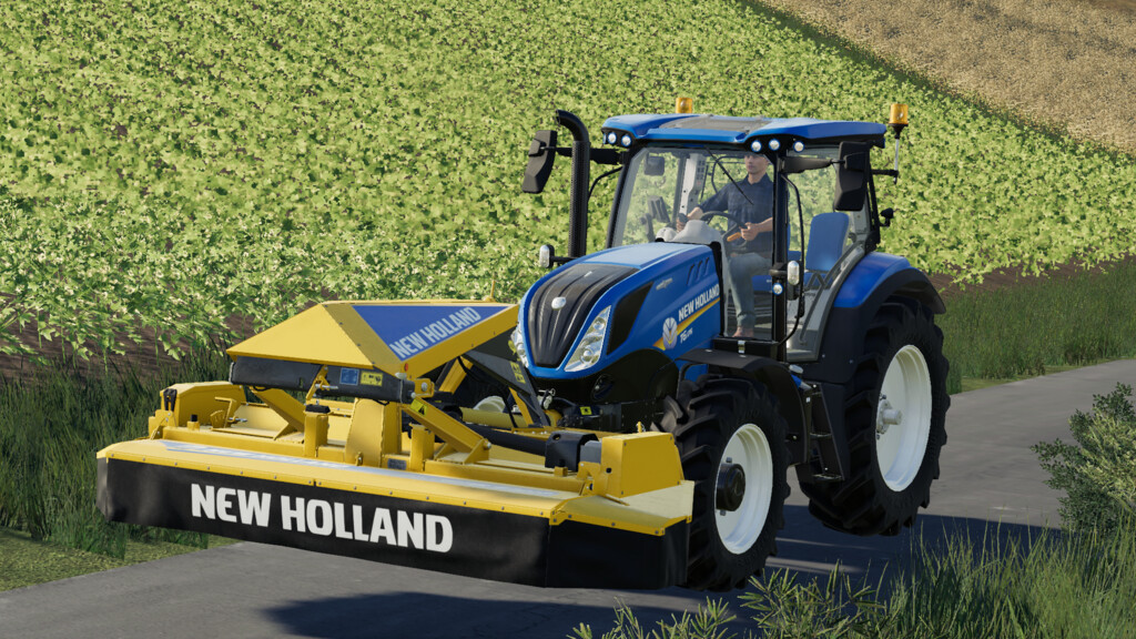 LS19,Anbaugeräte,Mähwerke,,New Holland DiscCutter F 320P