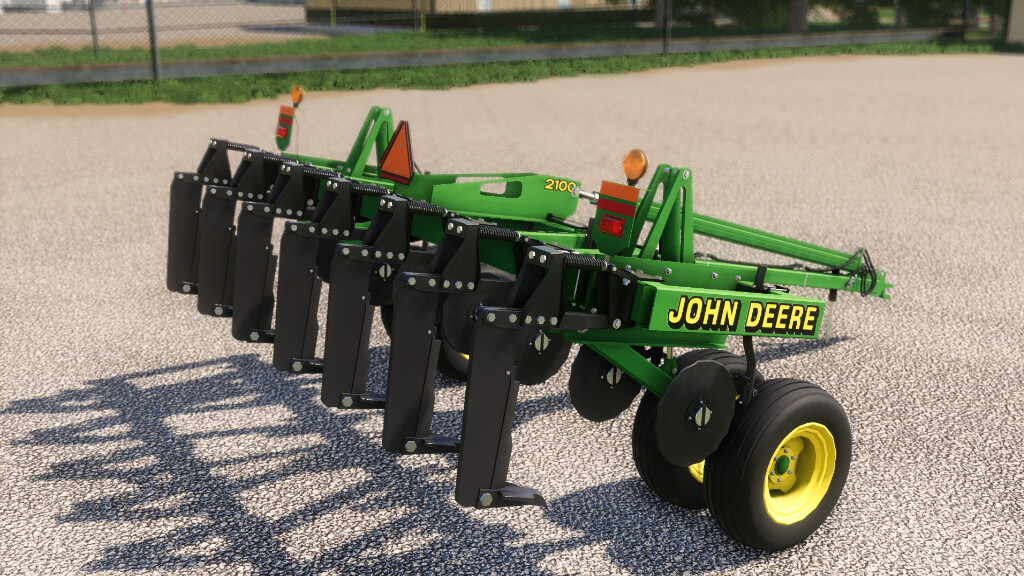 LS19,Anbaugeräte,Pflüge,,John Deere Ripper 2100