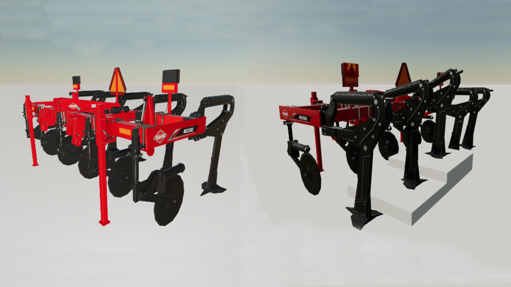 LS19,Anbaugeräte,Pflüge,,Kuhn 4830