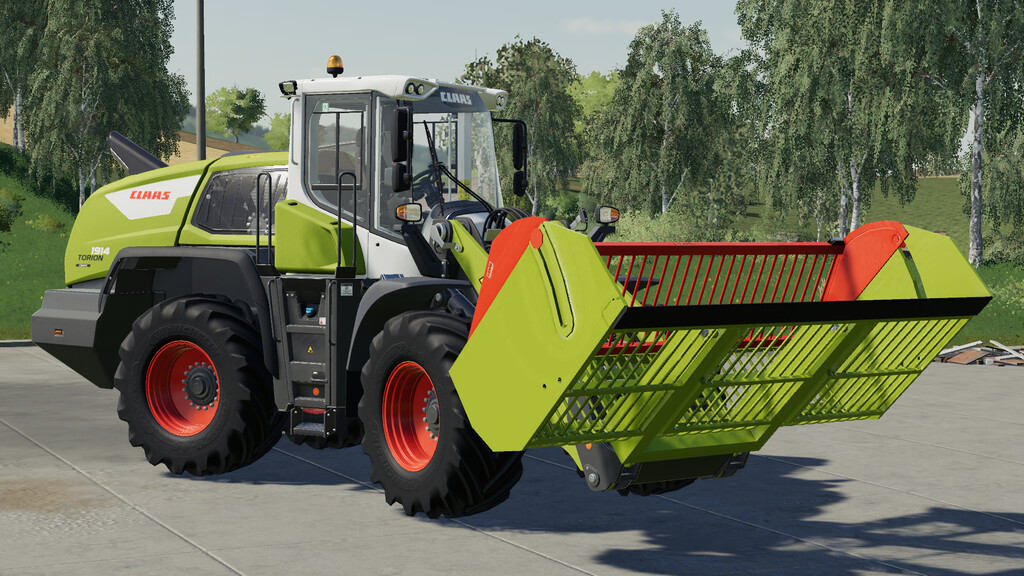 LS19,Anbaugeräte,Radlader,,LIZARD Hi-Force-TIPP Wurzelfrucht Schaufel