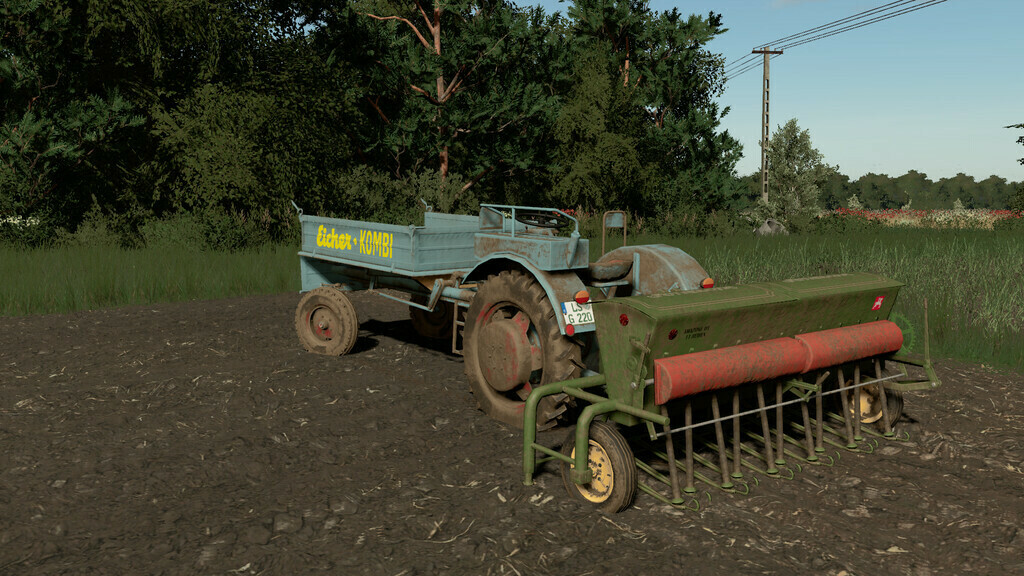 LS19,Anbaugeräte,Saattechnik,,Amazone D1