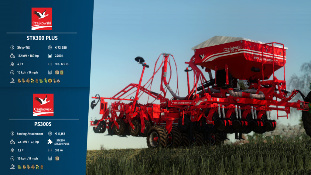 landwirtschafts farming simulator ls fs 19 ls19 fs19 2019 ls2019 fs2019 mods free download farm sim Czajkowski Strip-Till-Ausrüstung 1.0.0.0
