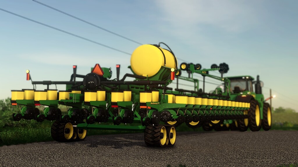 LS19,Anbaugeräte,Saattechnik,,John Deere DB90 2004