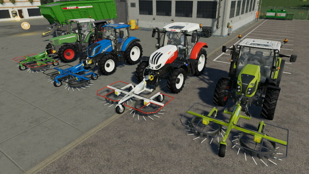 LS19,Anbaugeräte,Schwader & Wender,,Agronic WR500