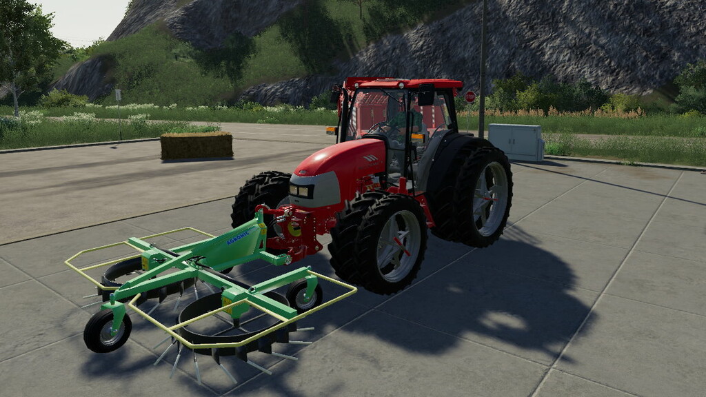 LS19,Anbaugeräte,Schwader & Wender,,Agronic WR500