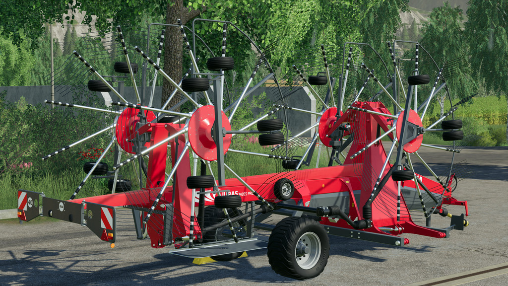 LS19,Anbaugeräte,Schwader & Wender,,Fella Juras 14055 PRO