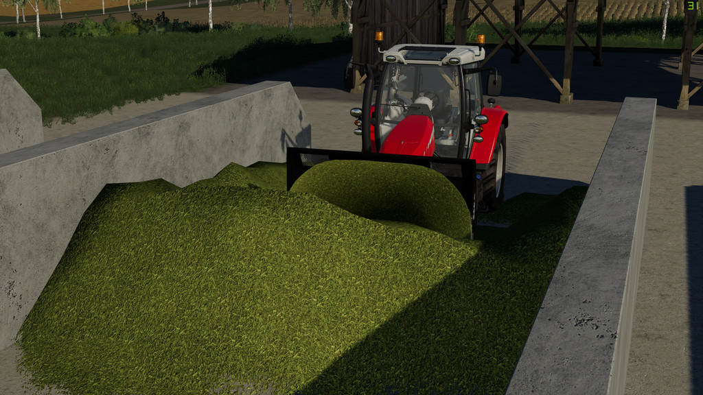 LS19,Anbaugeräte,Silageverdichtung,,MX Silageschaufel