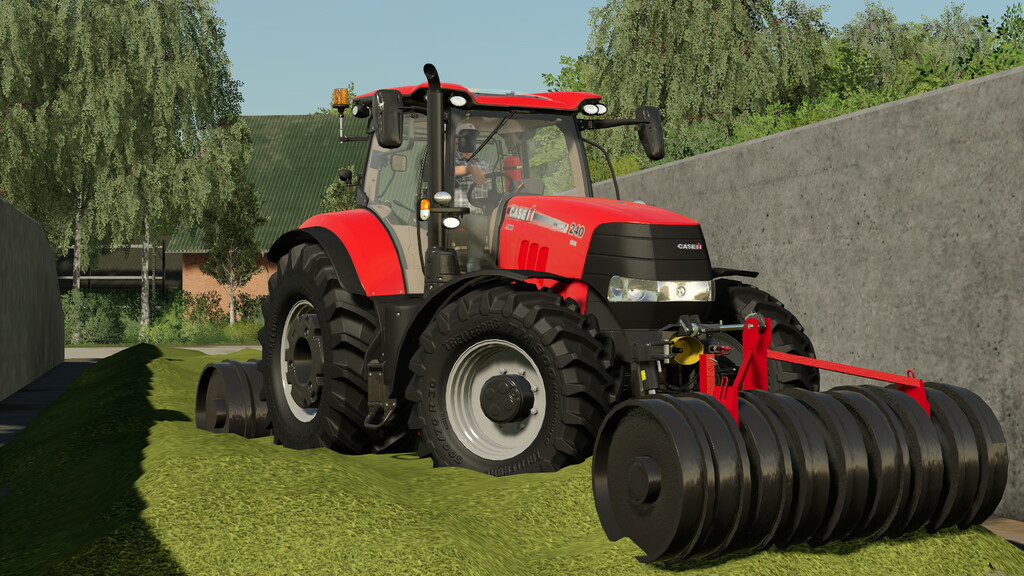 LS19,Anbaugeräte,Silageverdichtung,,Metaltech Silo-Roller Pack