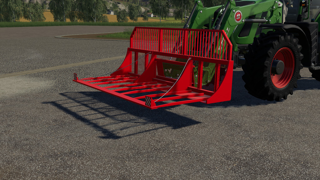LS19,Anbaugeräte,Silageverdichtung,,Silagegabel