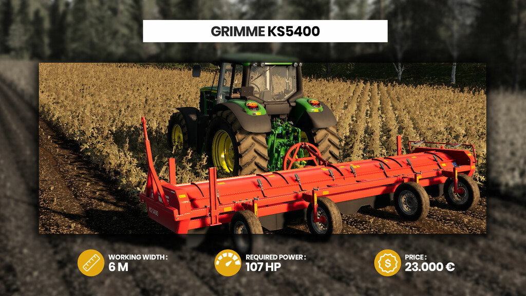 landwirtschafts farming simulator ls fs 19 ls19 fs19 2019 ls2019 fs2019 mods free download farm sim Grimme KS 5400 1.0.0.0