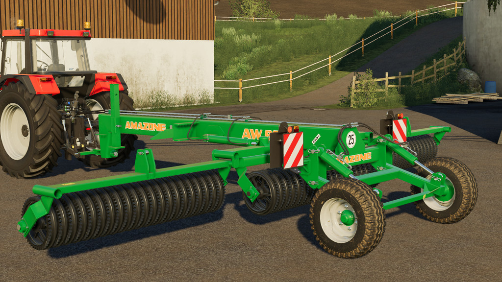 LS19,Anbaugeräte,Striegel,,Amazone AW 6600