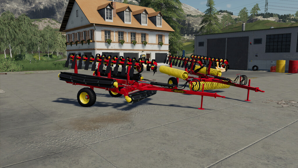 LS19,Anbaugeräte,Striegel,,Vaderstad Rollex 620