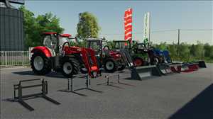 landwirtschafts farming simulator ls fs 19 ls19 fs19 2019 ls2019 fs2019 mods free download farm sim MX Frontlader Und Werkzeuge Pack 1.1.0.0