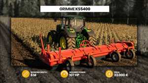 landwirtschafts farming simulator ls fs 19 ls19 fs19 2019 ls2019 fs2019 mods free download farm sim Grimme KS 5400 1.0.0.0
