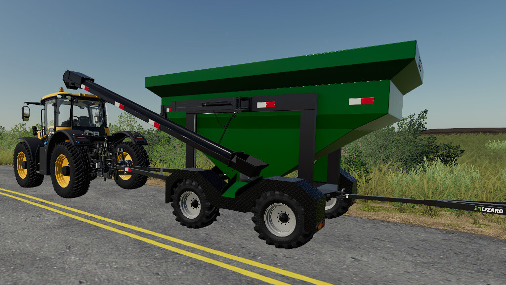 LS19,Anhänger,Überladewagen,,Lizard ST16000 Saatgut-Überladeanhänger
