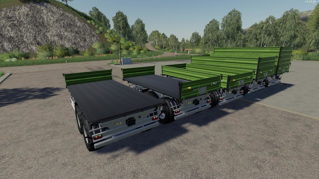 LS19,Anhänger,Anhänger Packs,,Fliegl Trailer Pack