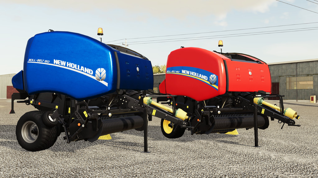 LS19,Anhänger,Anhänger Packs,,New Holland Roll-Belt 150