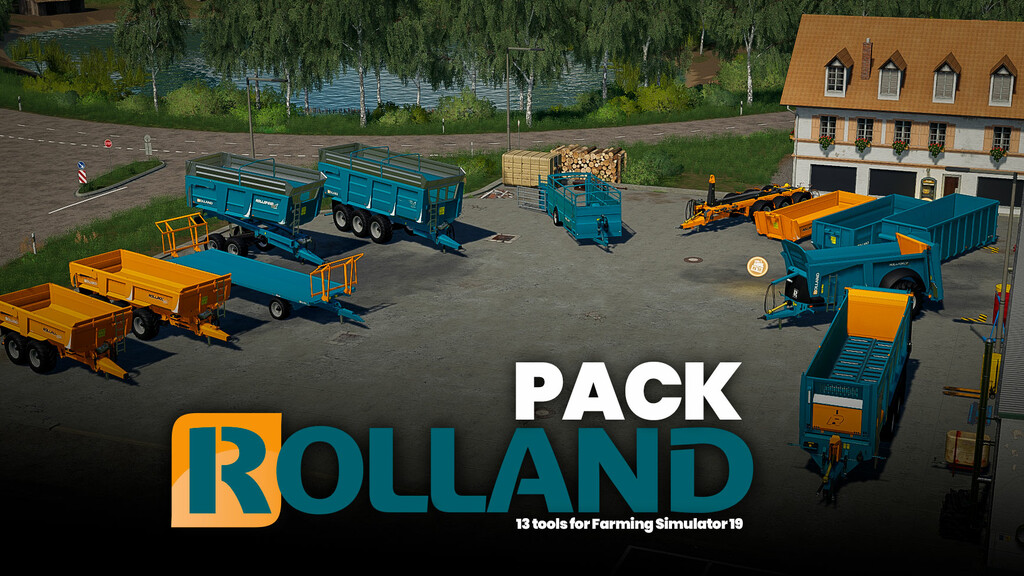 landwirtschafts farming simulator ls fs 19 ls19 fs19 2019 ls2019 fs2019 mods free download farm sim Rolland Pack 1.0.0.2