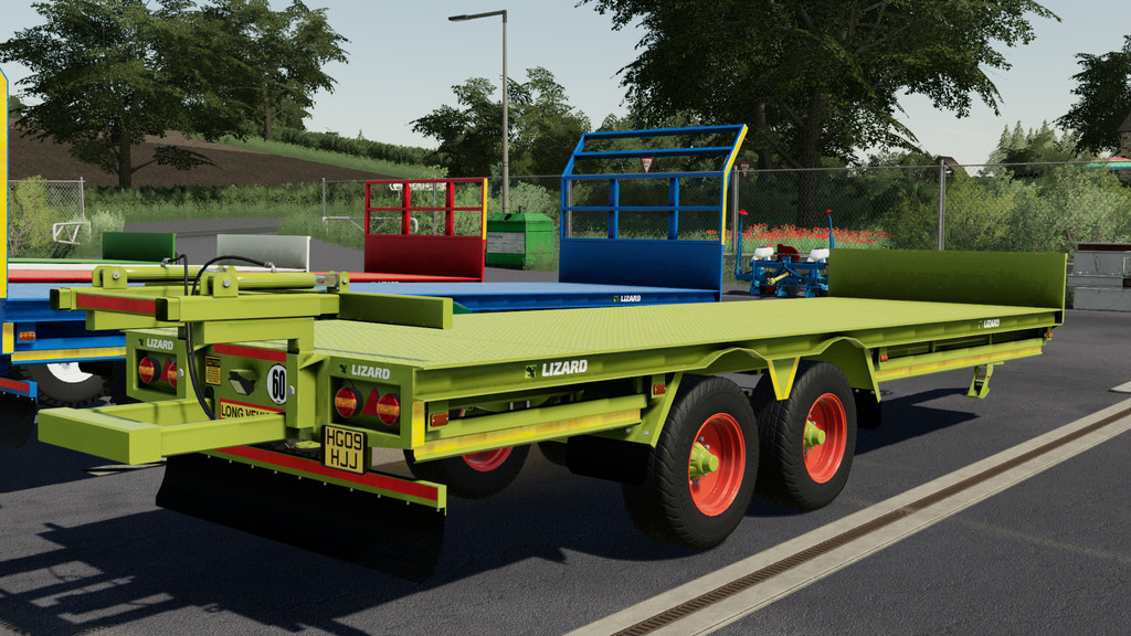 LS19,Anhänger,Ballentransport,,Lizard 28 Foot Bale Trailer