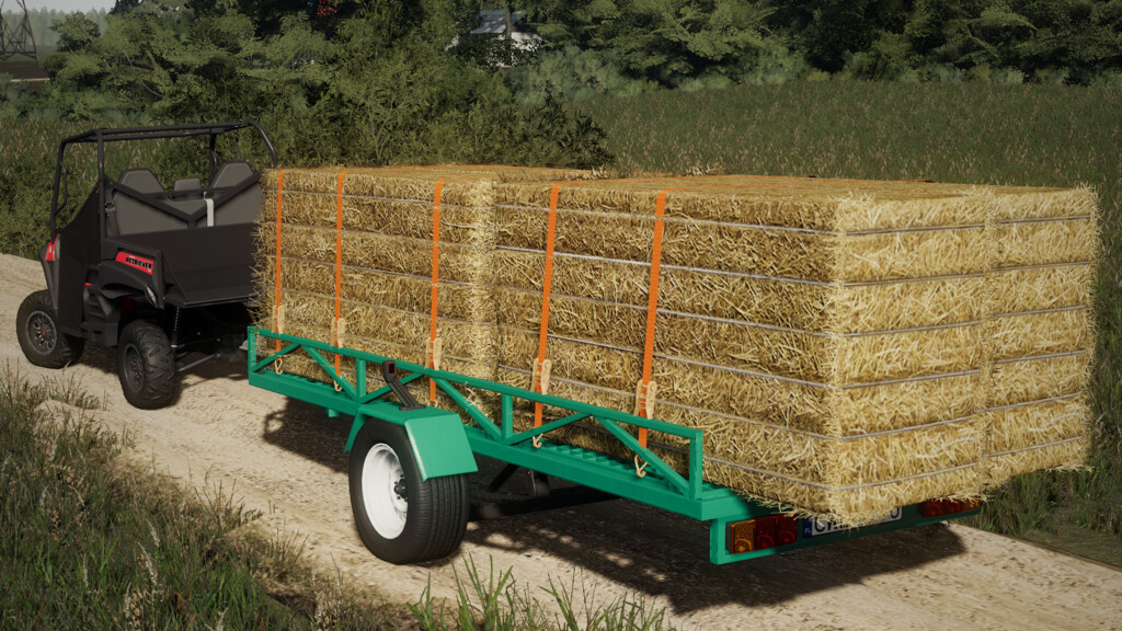 LS19,Anhänger,Ballentransport,,Lizard Self-Made Trailer