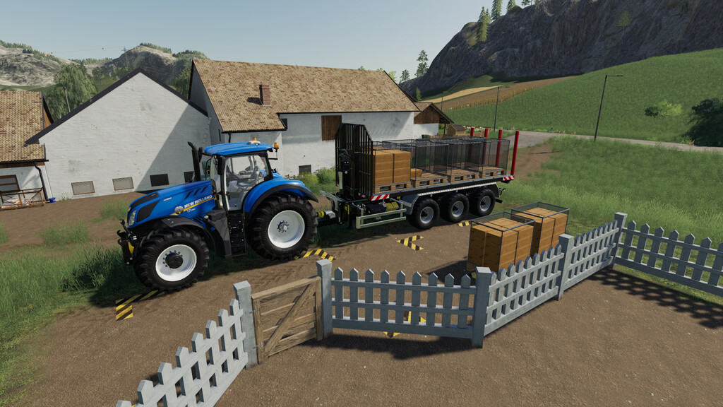 LS19,Anhänger,Container & Mulden,,Paletten Container