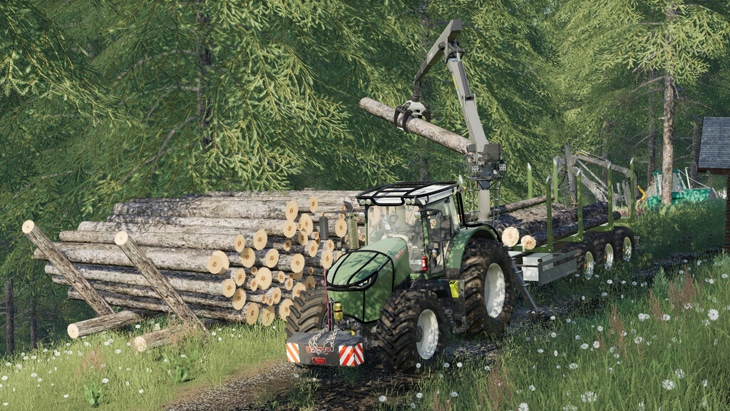 LS19,Anhänger,Forst,,Lizard Forstanhänger Pack