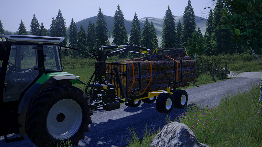 LS19,Anhänger,Forst,,Moheda Trailer M91