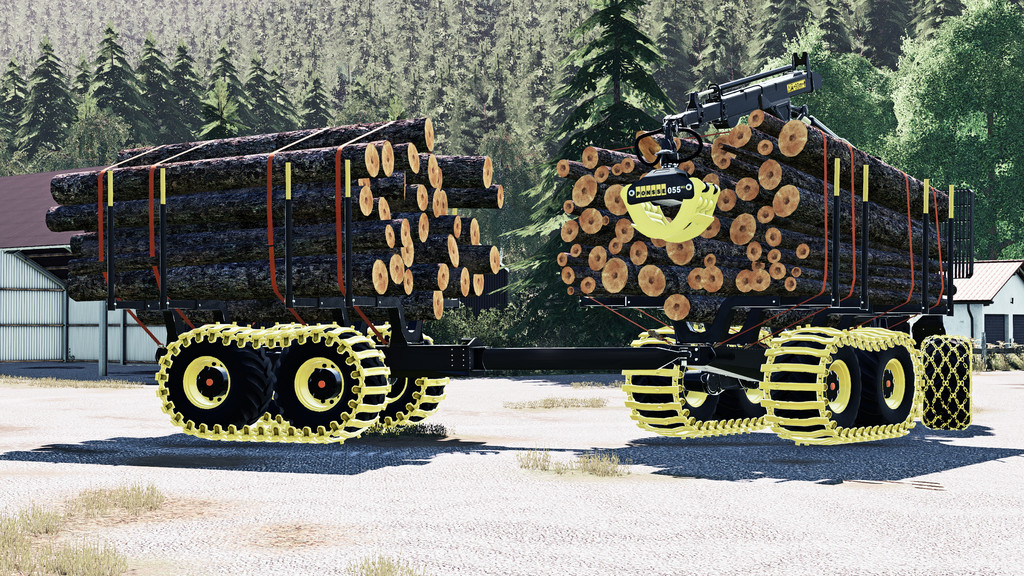 LS19,Anhänger,Forst,,Ponsse Elephant King Trailer