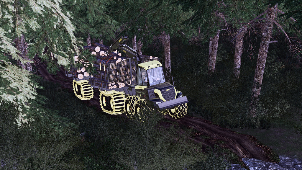 LS19,Anhänger,Forst,,Ponsse Elephant King Trailer