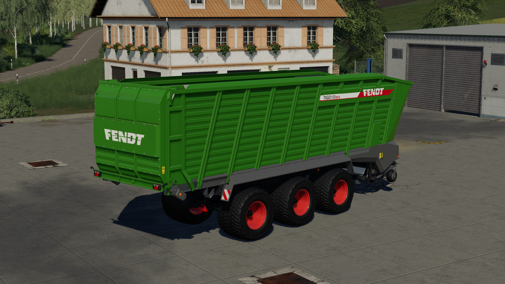 LS19,Anhänger,Ladewagen,,Fendt Tigo 100XR