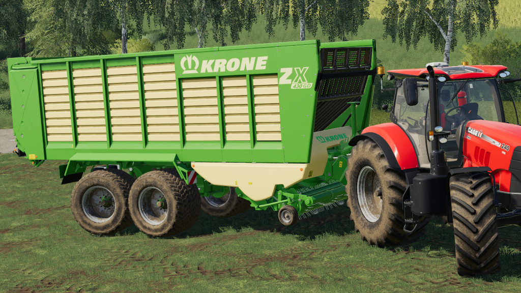 LS19,Anhänger,Ladewagen,,Krone ZX 430 GD