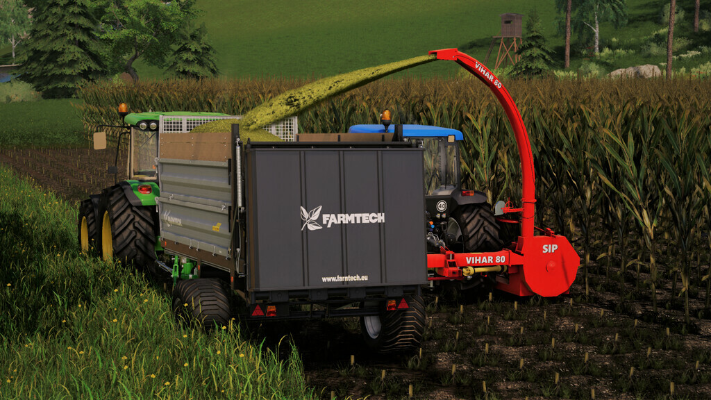 LS19,Anhänger,Miststreuer,,Farmtech Superfex