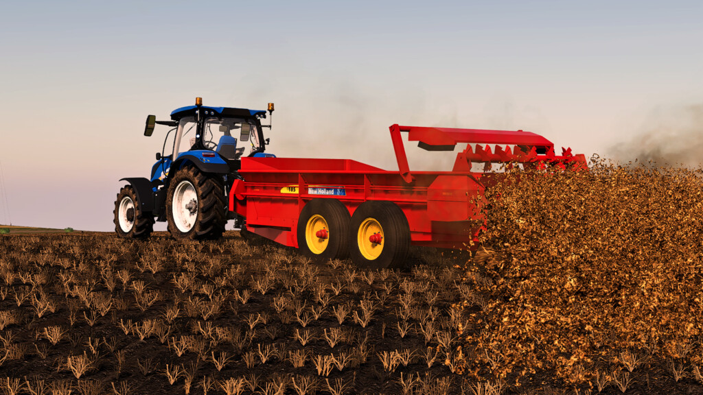 LS19,Anhänger,Miststreuer,,New Holland 185